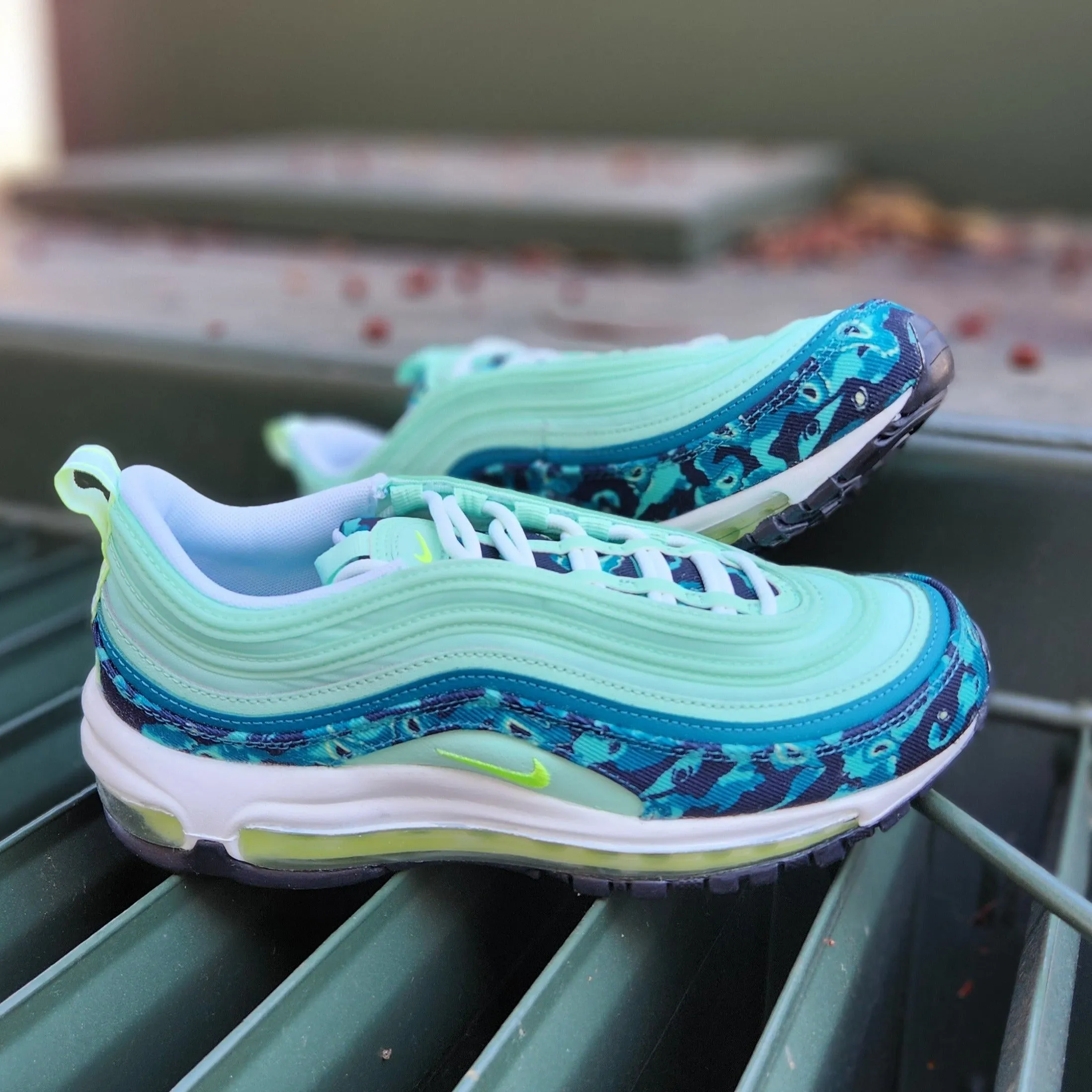 W Nike Air Max 97 Green Camo