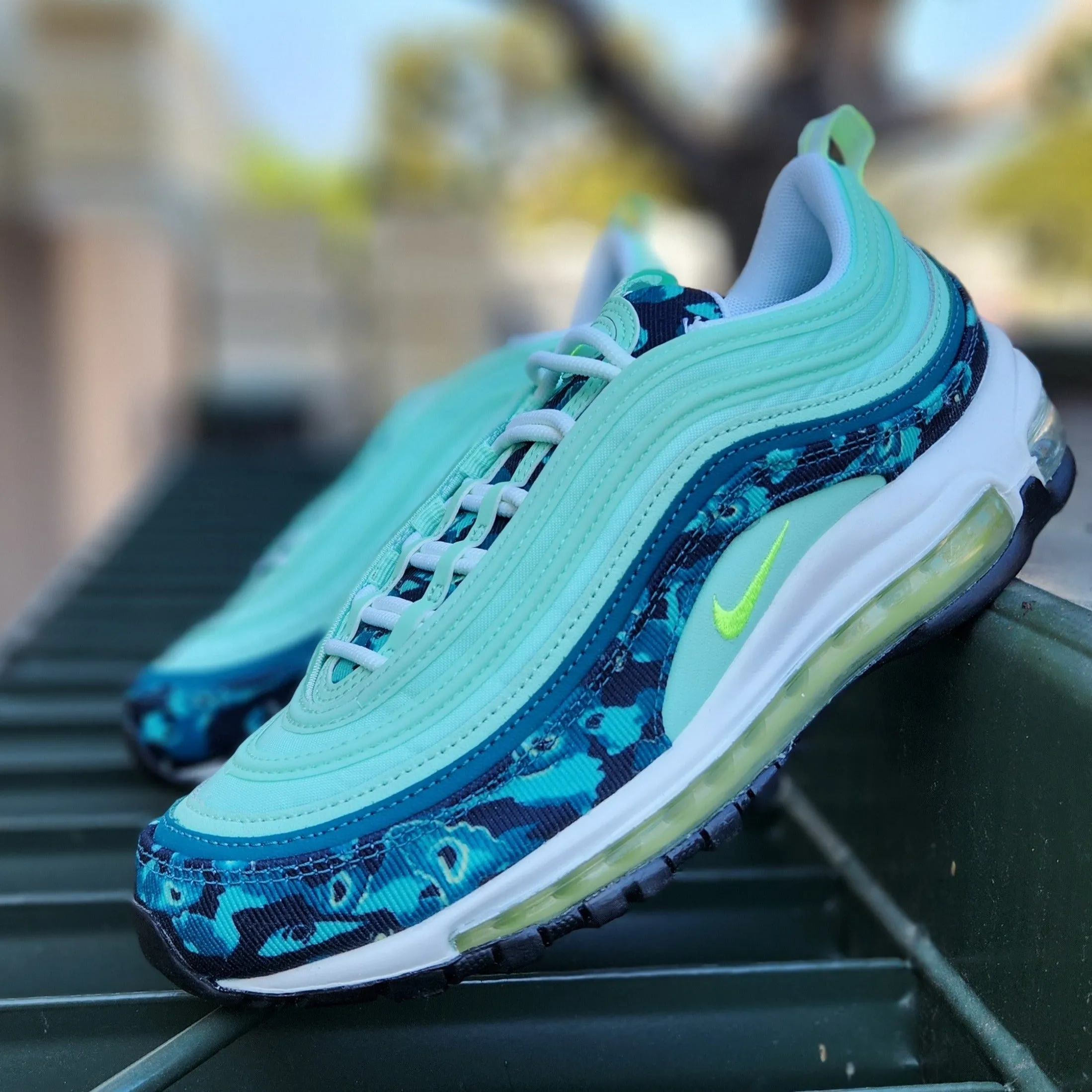 W Nike Air Max 97 Green Camo