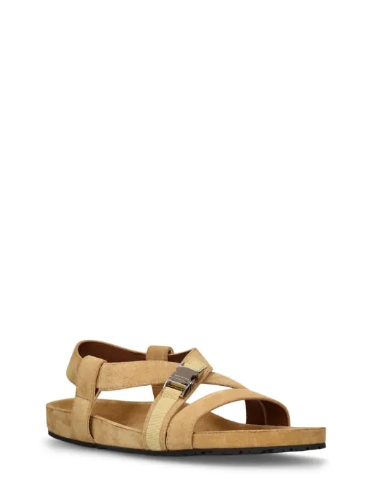 Wales Bonner   Active suede sandals 