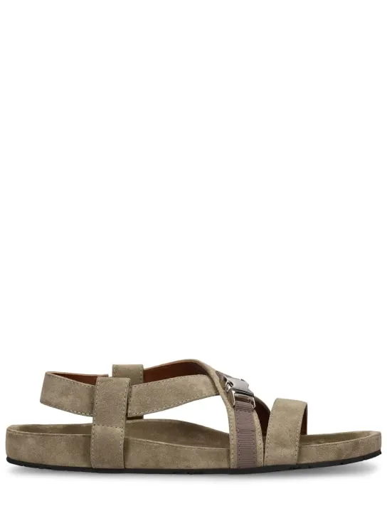 Wales Bonner   Active suede sandals 