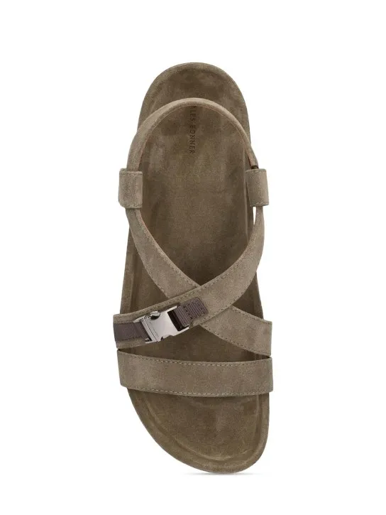 Wales Bonner   Active suede sandals 