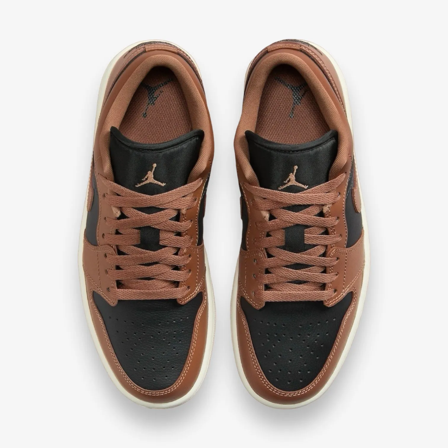 WMNS AIR JORDAN 1 LOW OFF NOIR/ARCHAEO BROWN-SAIL DC0774-021