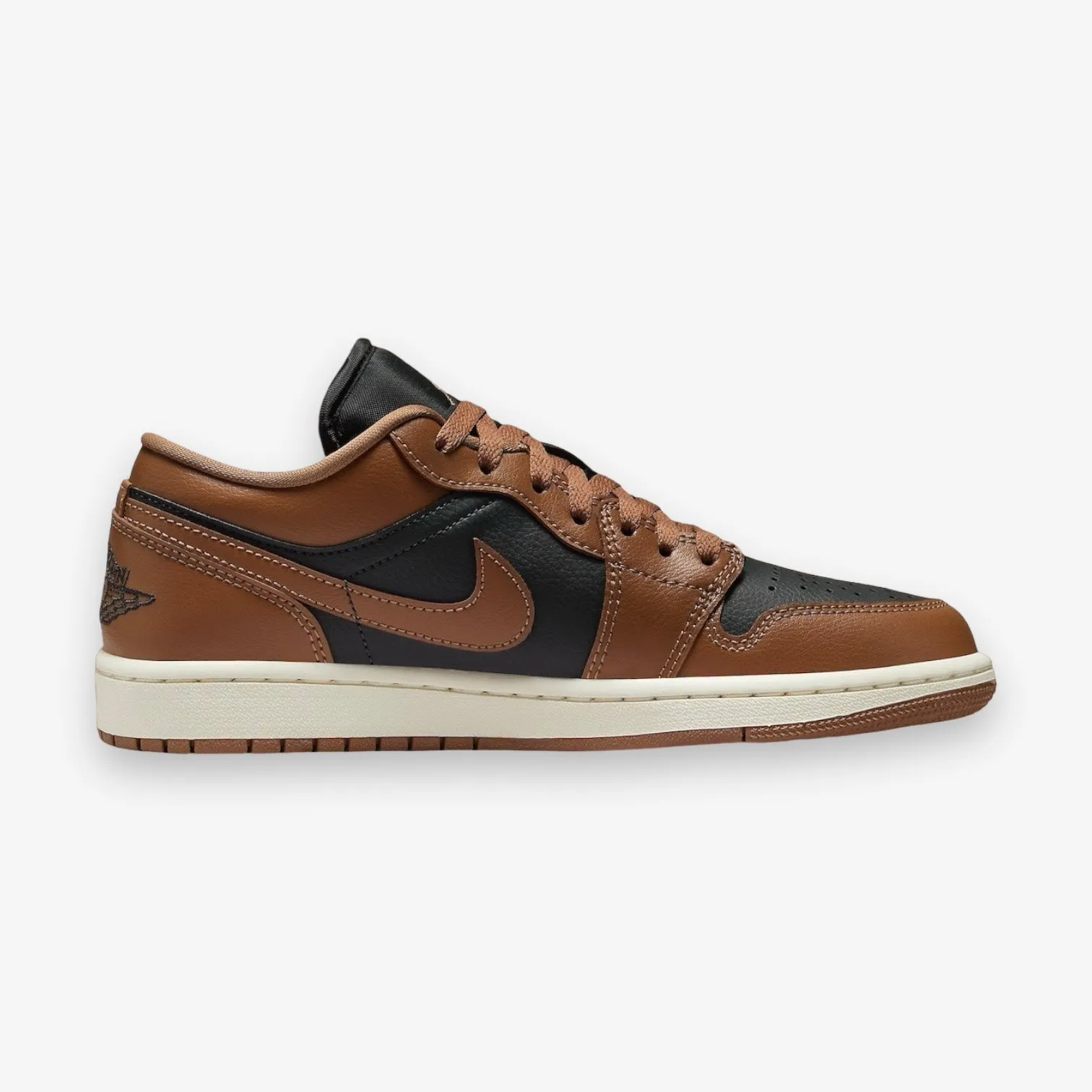 WMNS AIR JORDAN 1 LOW OFF NOIR/ARCHAEO BROWN-SAIL DC0774-021