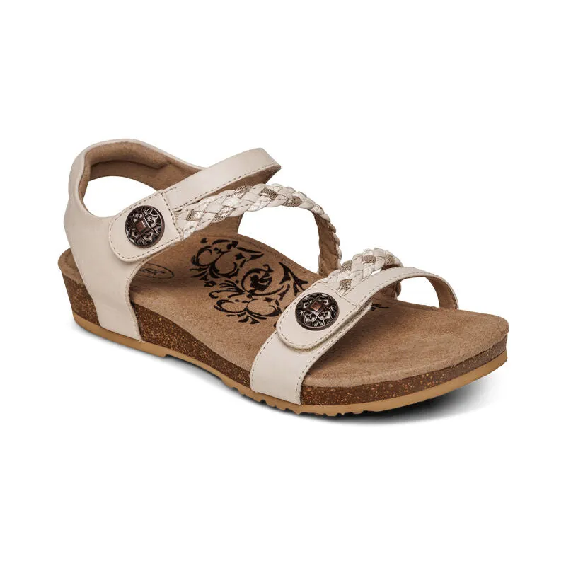 Women's Aetrex Jillian SC362 Color: Ivory