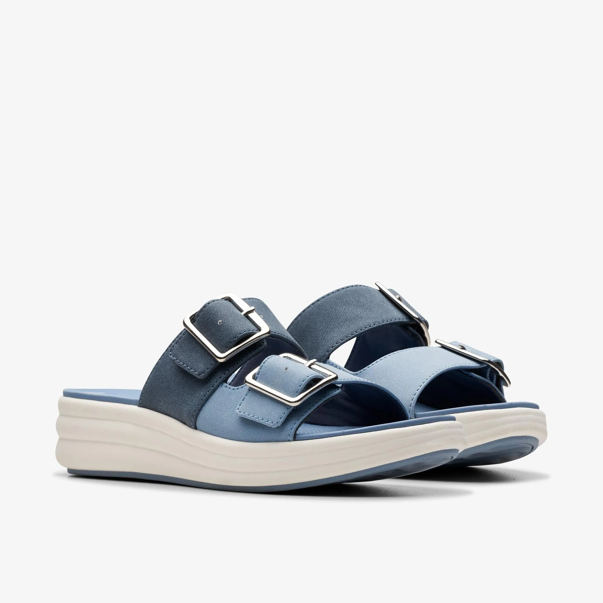 Women's Dift Buckle Sandal - Denim Combination