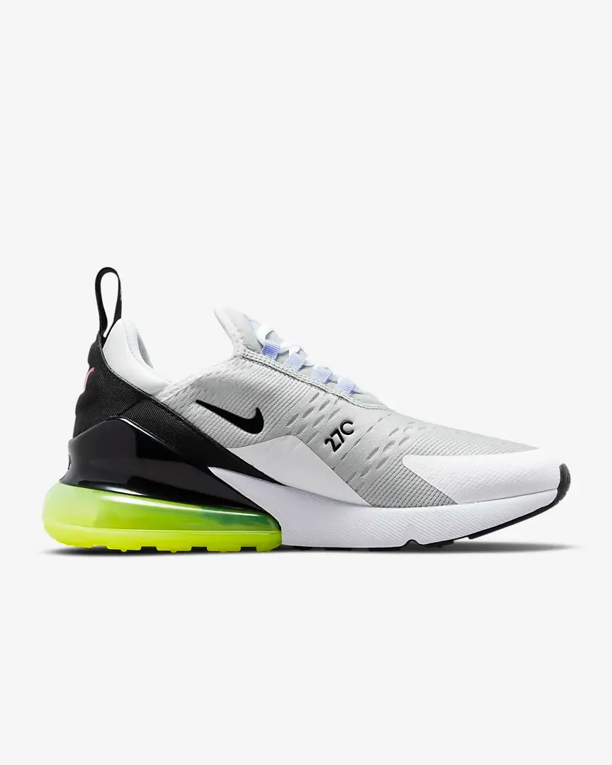 Women's Nike Air Max 270 Pure Platinum Black Volt White FJ0734-043