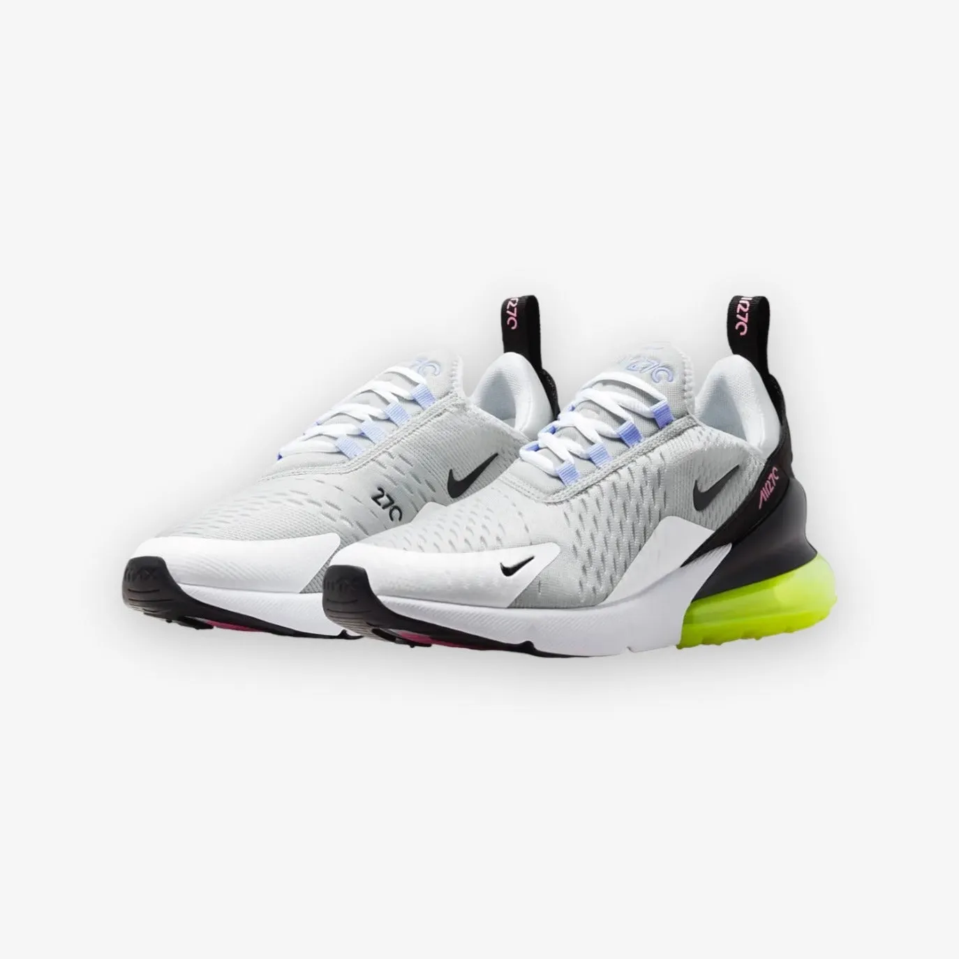 Women's Nike Air Max 270 Pure Platinum Black Volt White FJ0734-043