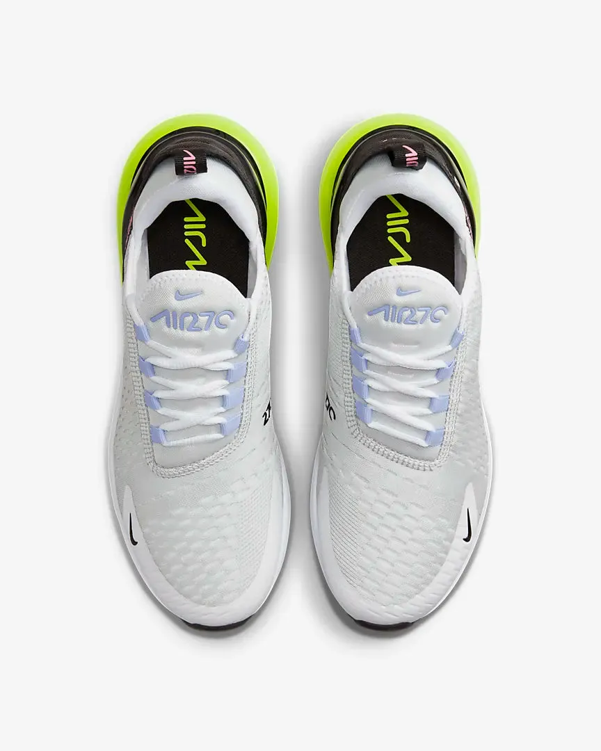 Women's Nike Air Max 270 Pure Platinum Black Volt White FJ0734-043