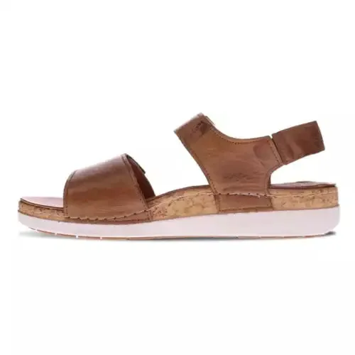 WOMEN'S REVERE GEORGIA SANDAL | CARAMEL