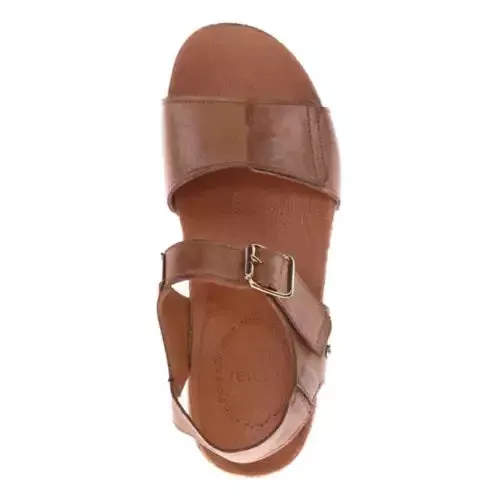 WOMEN'S REVERE GEORGIA SANDAL | CARAMEL