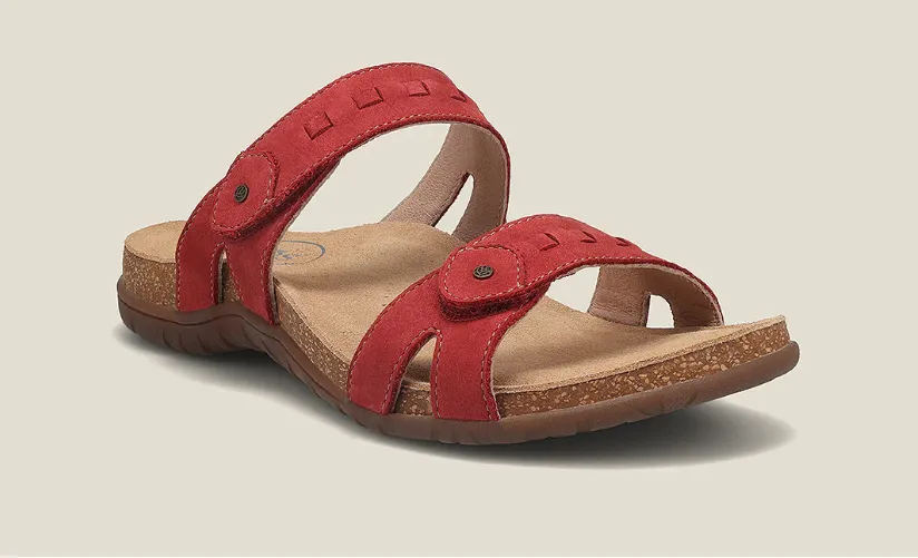 Women's Taos Bandalero BLR1416REDN Color:  Red Nubuck