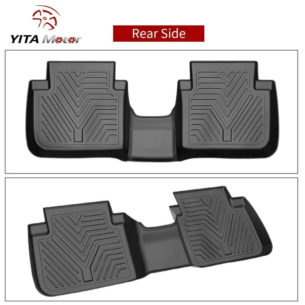 YITAMOTOR® 13-17 Honda Accord Sedans Floor Mats Floor Liners, 1st & 2nd Row All Weather Protection