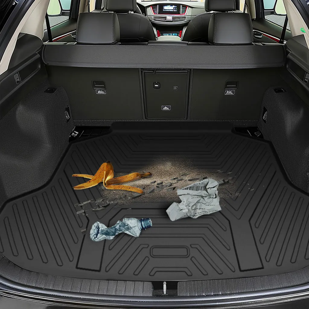 YITAMOTOR® 2012-2016 Honda CR-V Cargo Liner Floor Mats, Custom-Fit Black TPE Floor Liners, All-Weather Protection