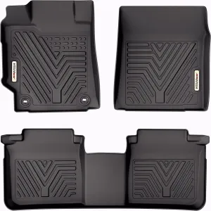 YITAMOTOR® 2015-2017 Toyota Camry (No Camry Hybrid Models) Floor Mats, FWD Models Only, 1st & 2nd Floor Liner Set