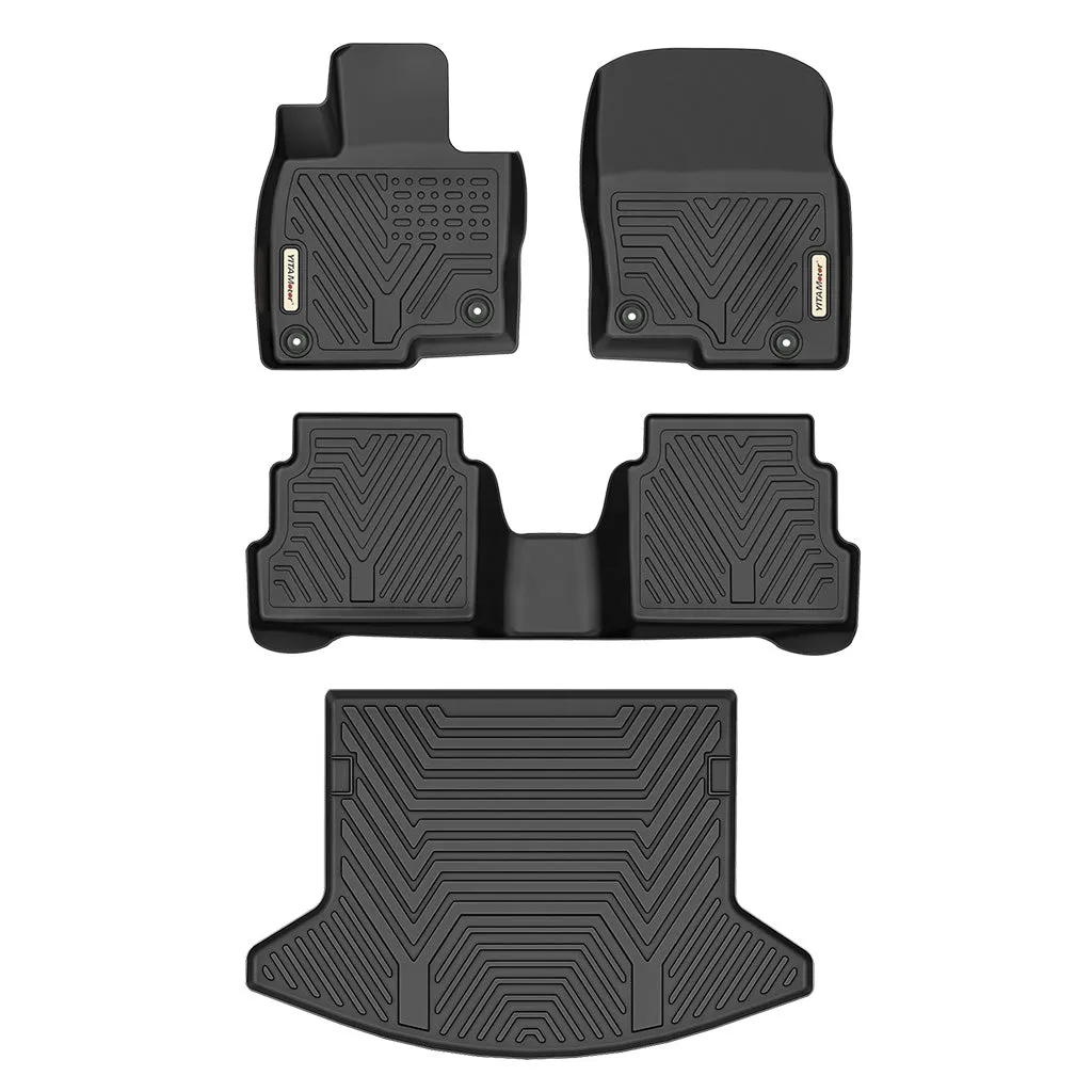 YITAMOTOR® 2017-2021 Mazda CX-5 Cargo Liner Floor Mats, All-Weather Protection