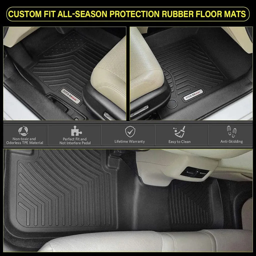 YITAMOTOR® 2017-2022 Honda CR-V 1st 2nd Row Floor Mats Floor Liner All Weather Protection