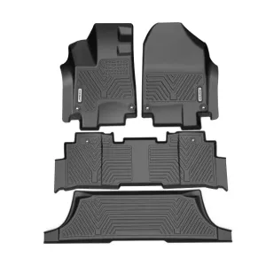 YITAMOTOR® 2018-2024 Honda Odyssey Floor Mats, 1st, 2nd & 3rd Row Custom-Fit Row Floor Liners